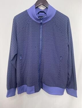 Athleta Track Jacket Full Zip Purple Women's XL